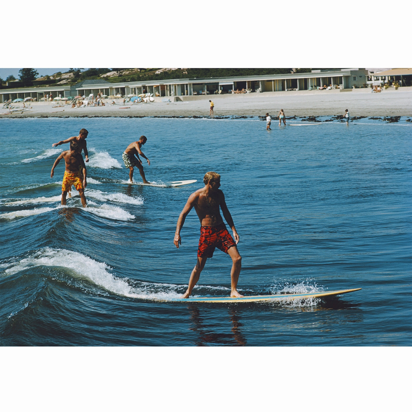 Slim Aarons Surfing Brothers Photographnordic style wall decor