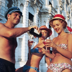 Slim Aarons Top Up? Photographnordic style wall decor