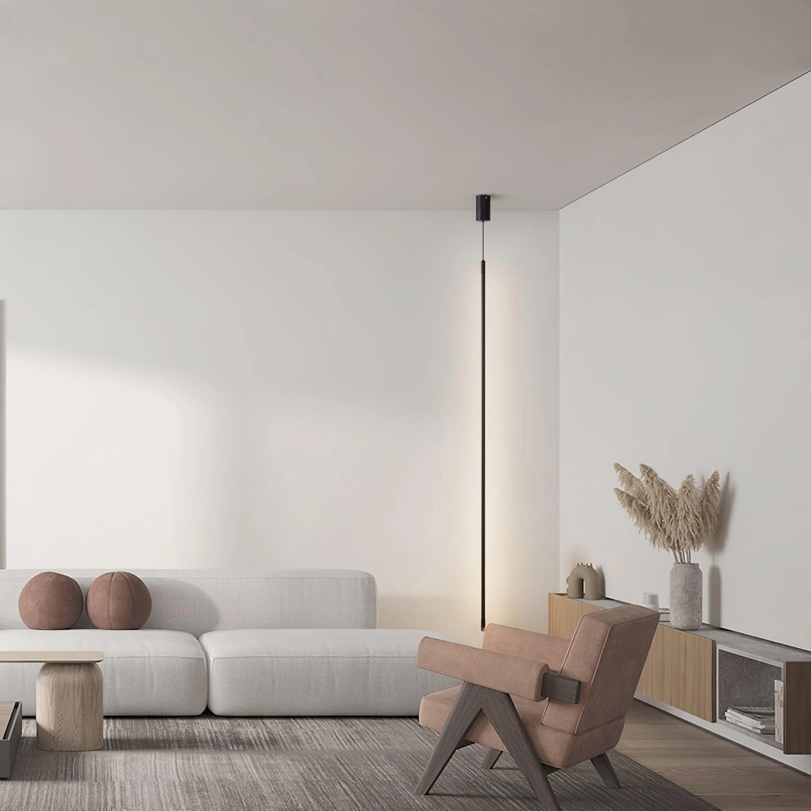 Slim line Cabinet Floor Lamp