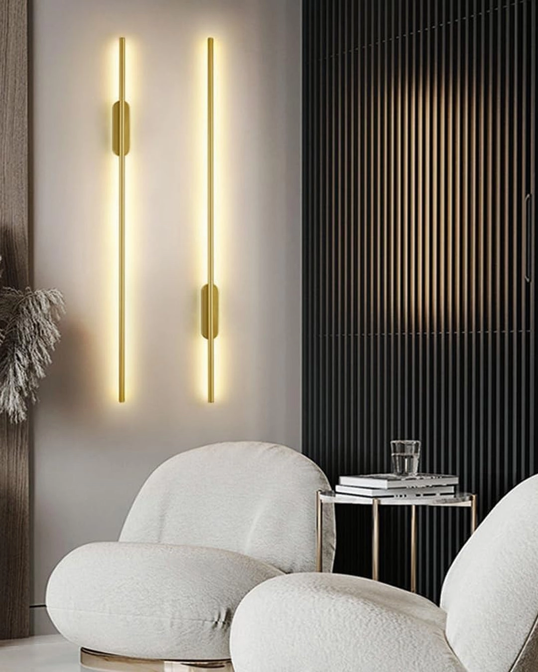 Slimline LED Wall Sconce - Gold