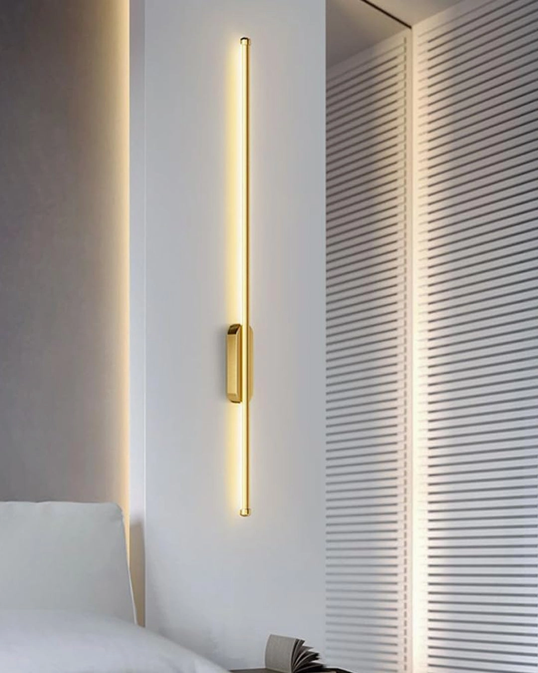 Slimline LED Wall Sconce - Gold