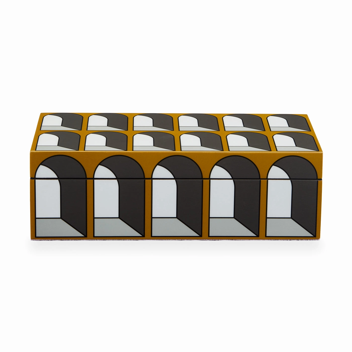 Small Arcade Lacquer Boxdecorative storage box ,stackable storage box 
