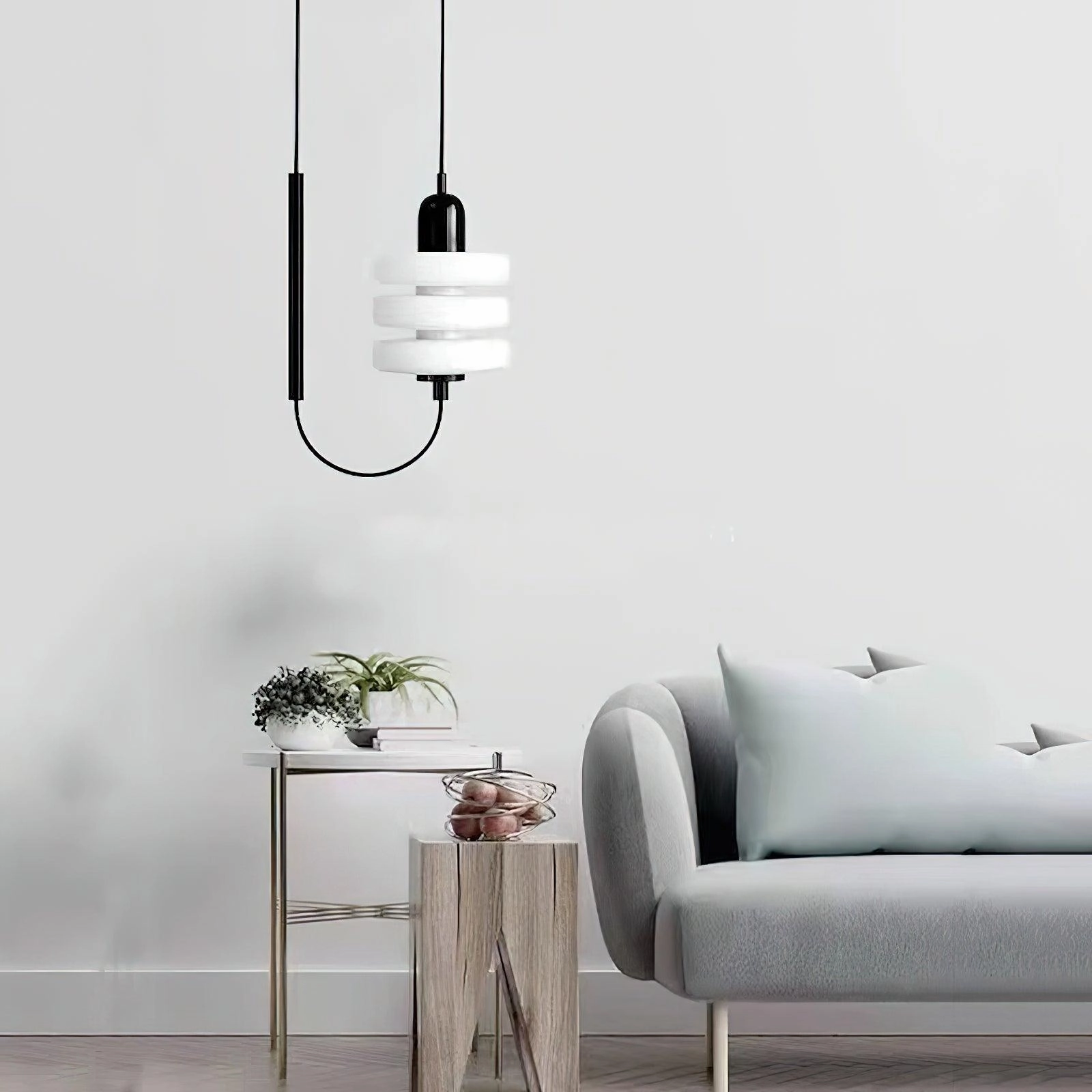 Small Nordic Glass Pendant Lamp