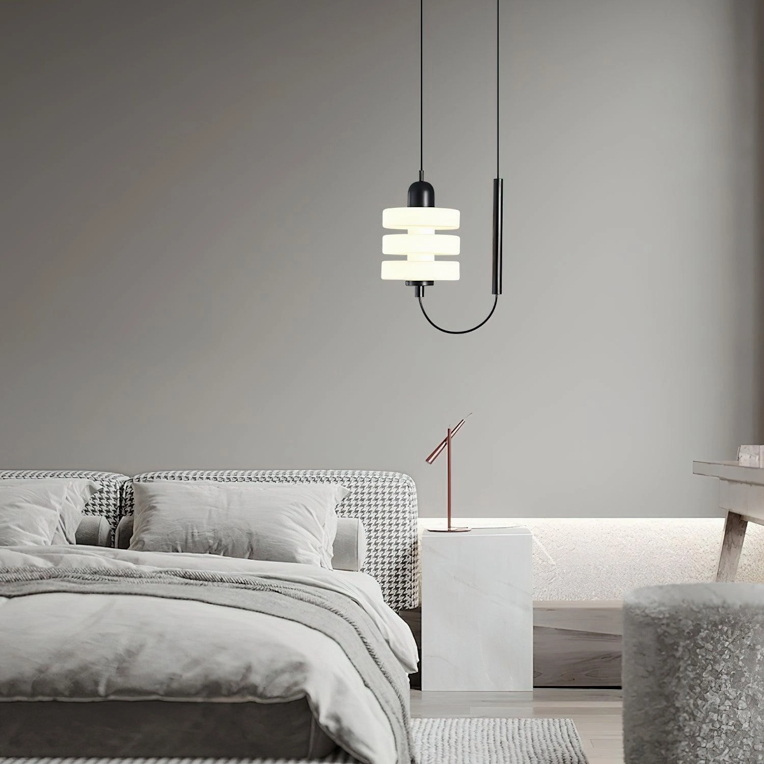 Small Nordic Glass Pendant Lamp