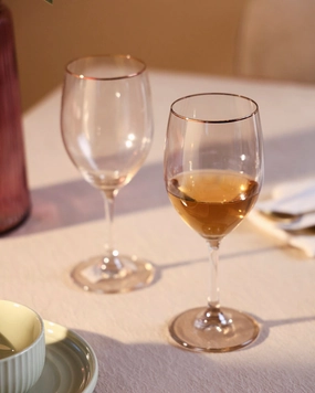 Smoke Wine Glasses - Set of 2 - 450mlmodern kitchen decor ,kitchen dinner set ,dinnerware 