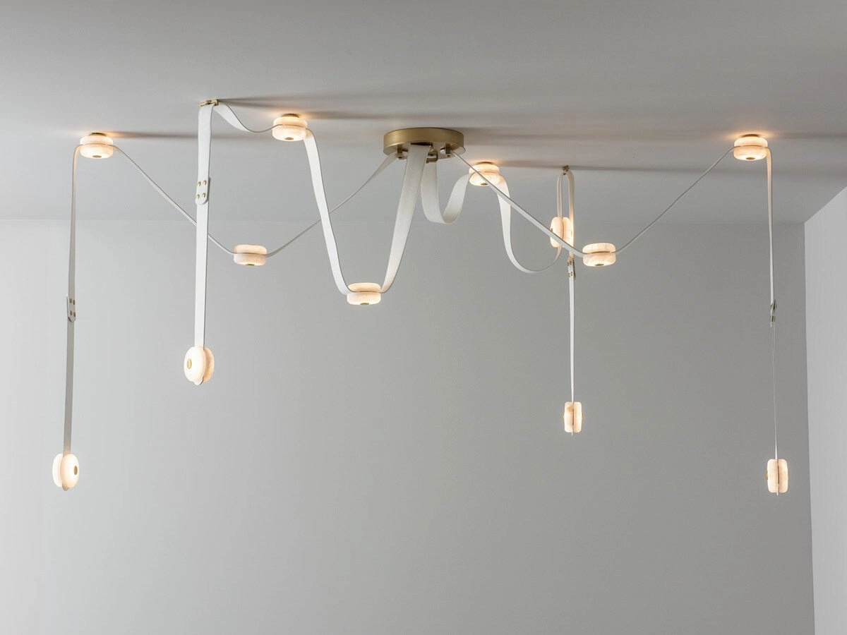 Snaps Alabaster Pendant Light