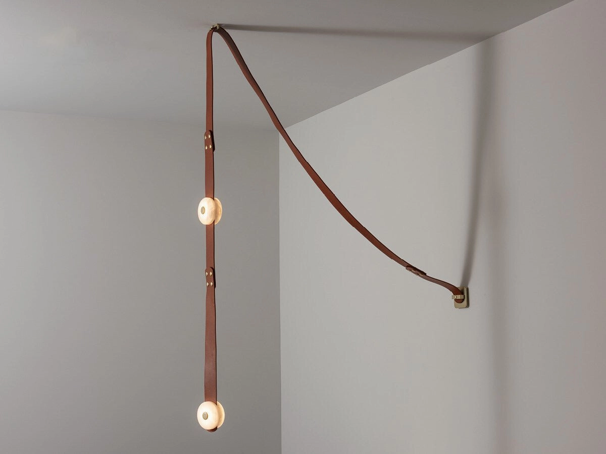 Snaps Alabaster Pendant Light