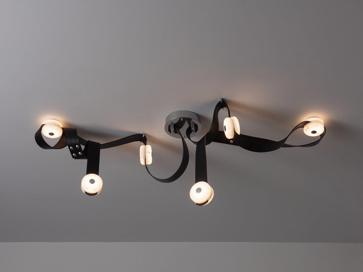 Snaps Alabaster Pendant Light