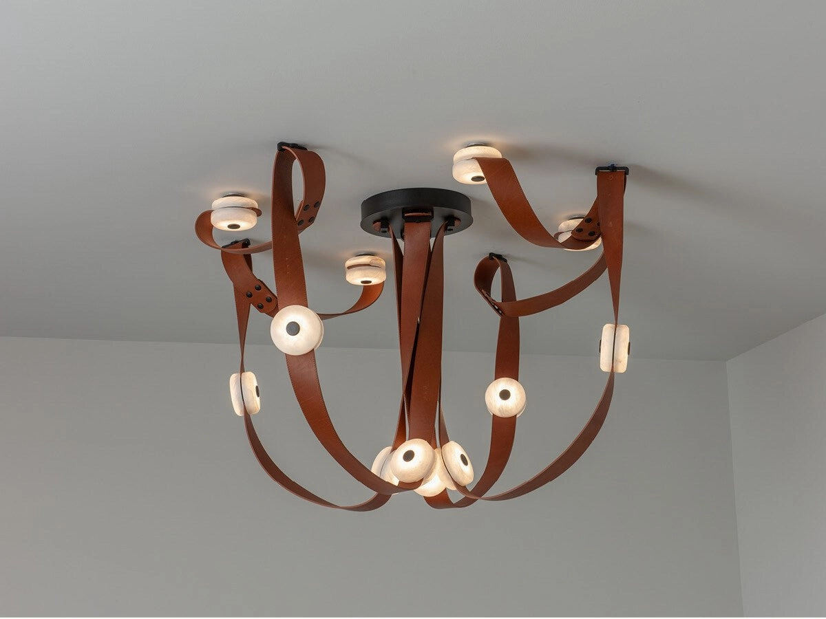 Snaps Alabaster Pendant Light