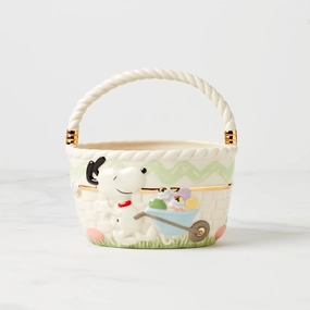 Snoopy Easter Basketmodern kitchen decor ,kitchen dinner set ,dinnerware 