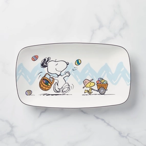 Snoopy Easter Hors d'Oeuvre Traymodern kitchen decor ,kitchen dinner set ,dinnerware 