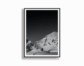Snow Cliffmodern abstract painting decor