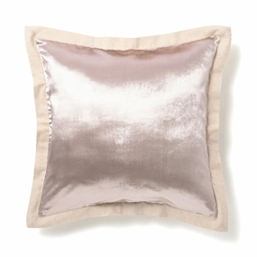 Solid Flange Cushion Cover 450 x 450  Light Beigebedding sets ,throw blankets 