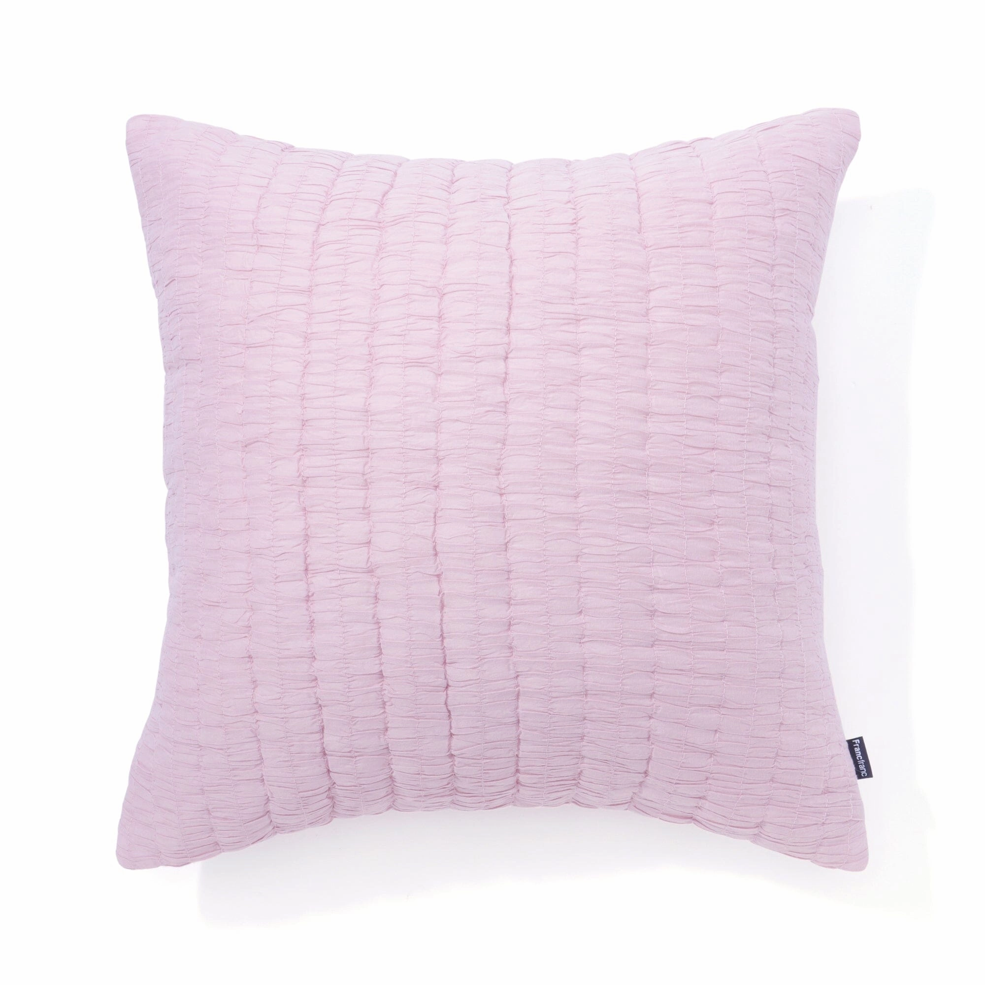 Solid Gather Cushion Cover 450 x 450  Purplebedding sets ,throw blankets 