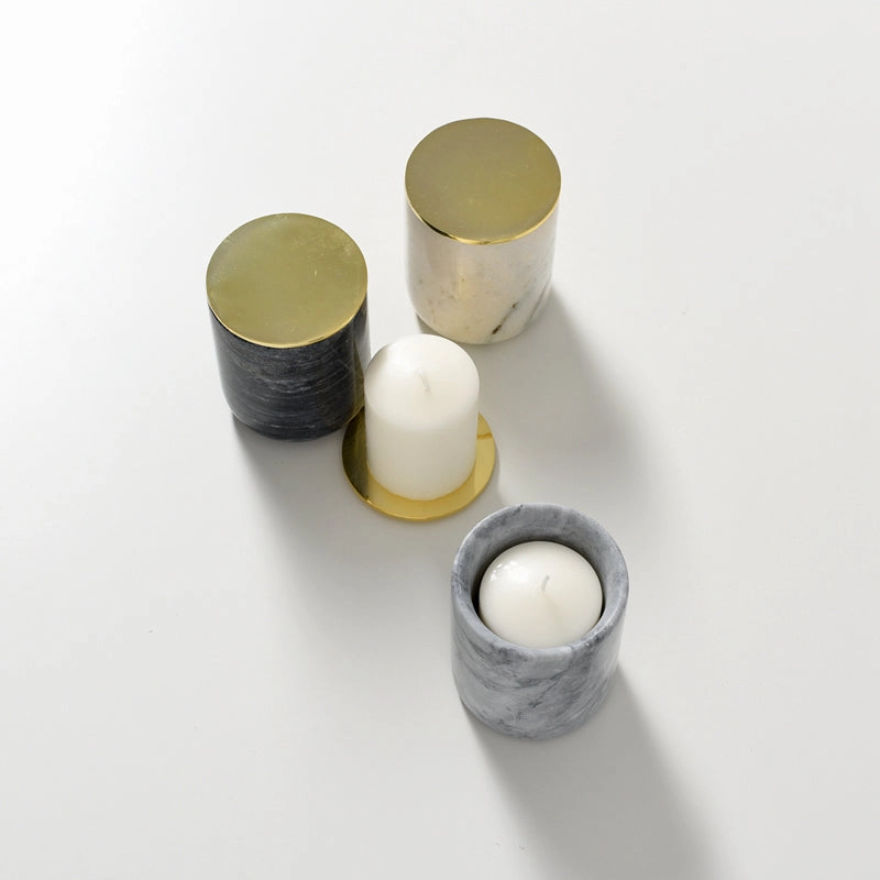 Solid Marble Candle Jar