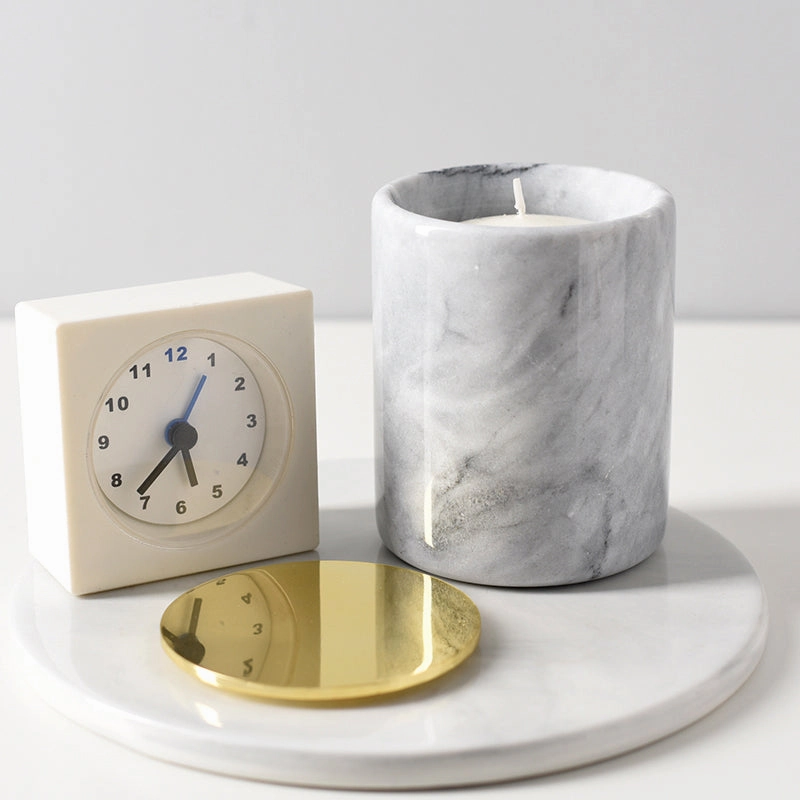 Solid Marble Candle Jar