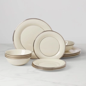 Solitaire 12-Piece Dinnerware Setmodern kitchen decor ,kitchen dinner set ,dinnerware 