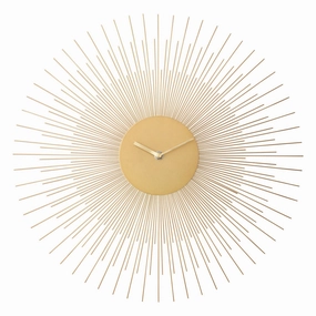 Sonne Wall Clock Goldhome decor ,wall decor 