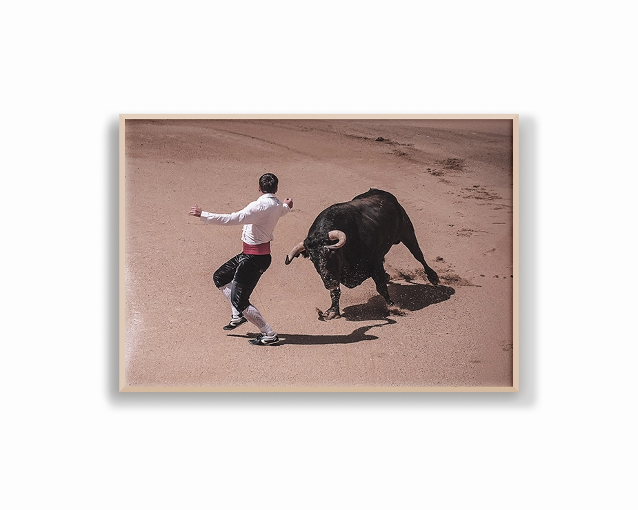 Spain Charging Bull