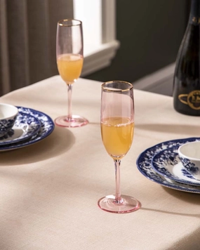 Sparkling Champagne Flute - Pink - Set Of 6modern kitchen decor ,kitchen dinner set ,dinnerware 