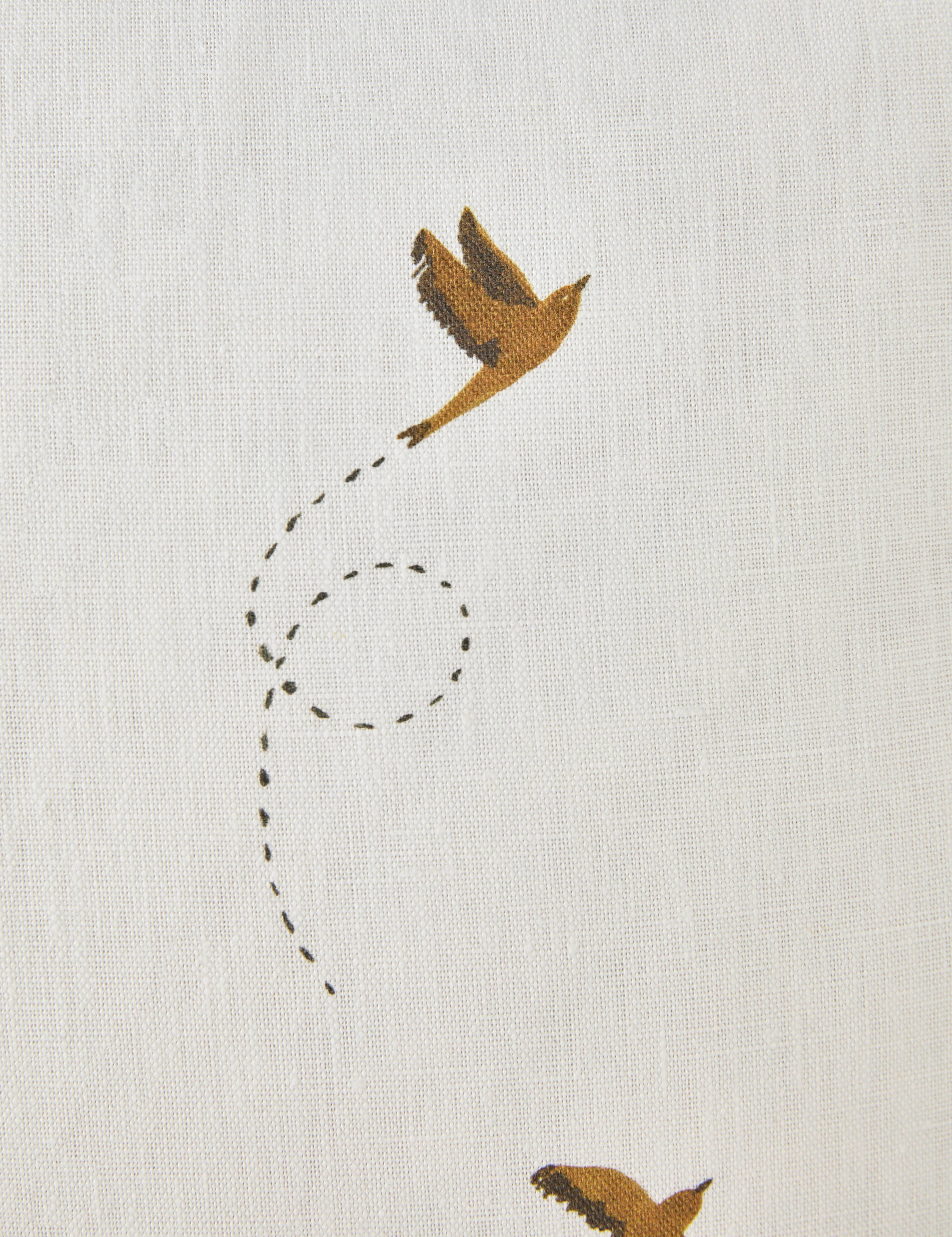 Sparrow Linen Pillow by Rylee   Cru