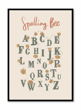 Spelling Bee, Posterpop culture themed posters