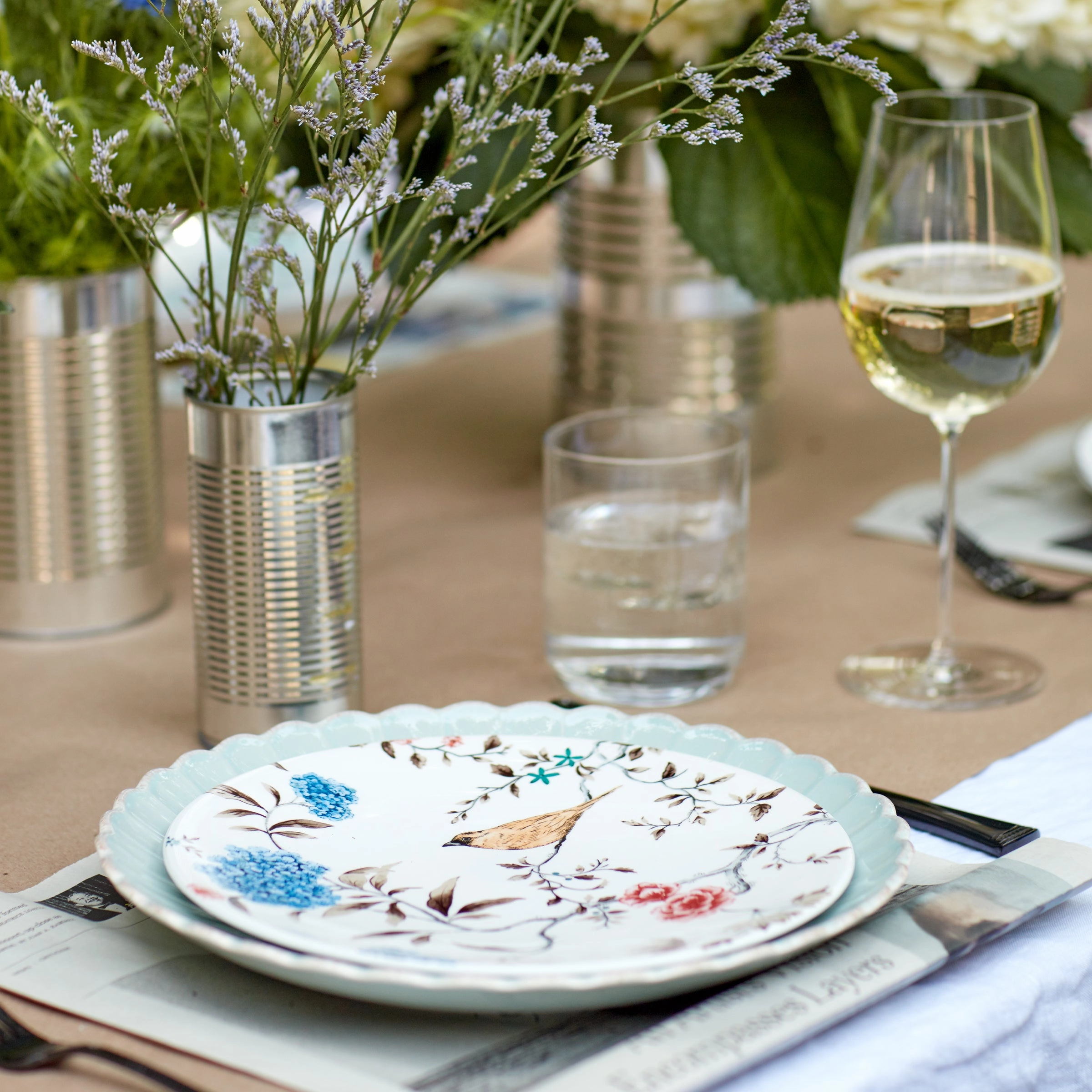 Sprig & Vine Dinner Plates - Set of 4