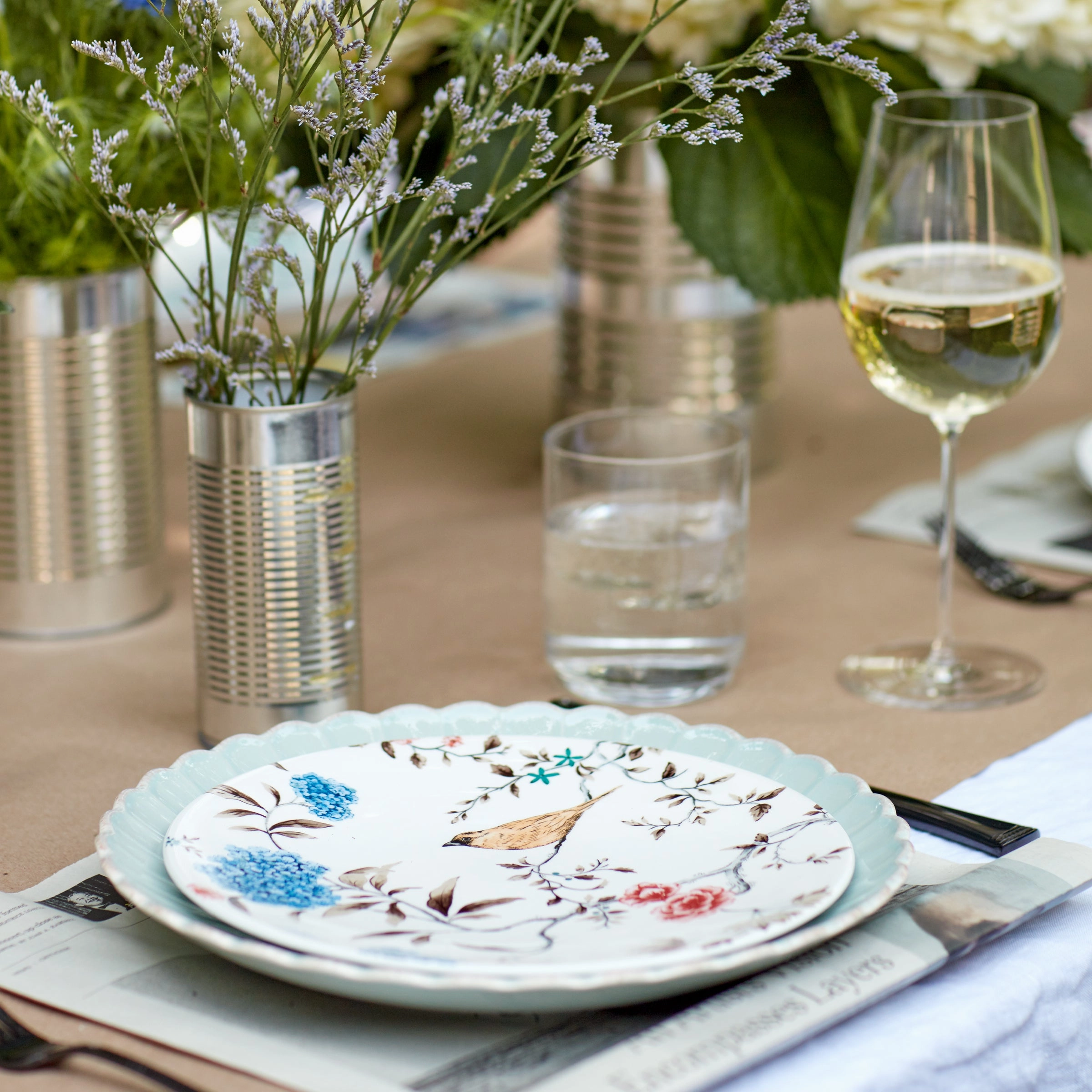 Sprig & Vine Dinner Plates - Set of 4