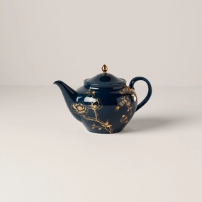 Sprig & Vine Teapot - Navymodern kitchen decor ,kitchen dinner set ,dinnerware 