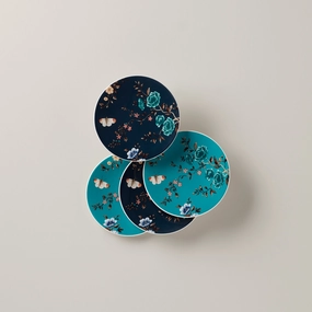 Sprig & Vine Tidbit Plates - Set of 4modern kitchen decor ,kitchen dinner set ,dinnerware 