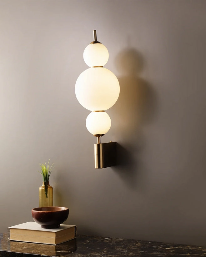 Stacked Globe LED Wall Lightmodern wall lamp,smart wall lamp