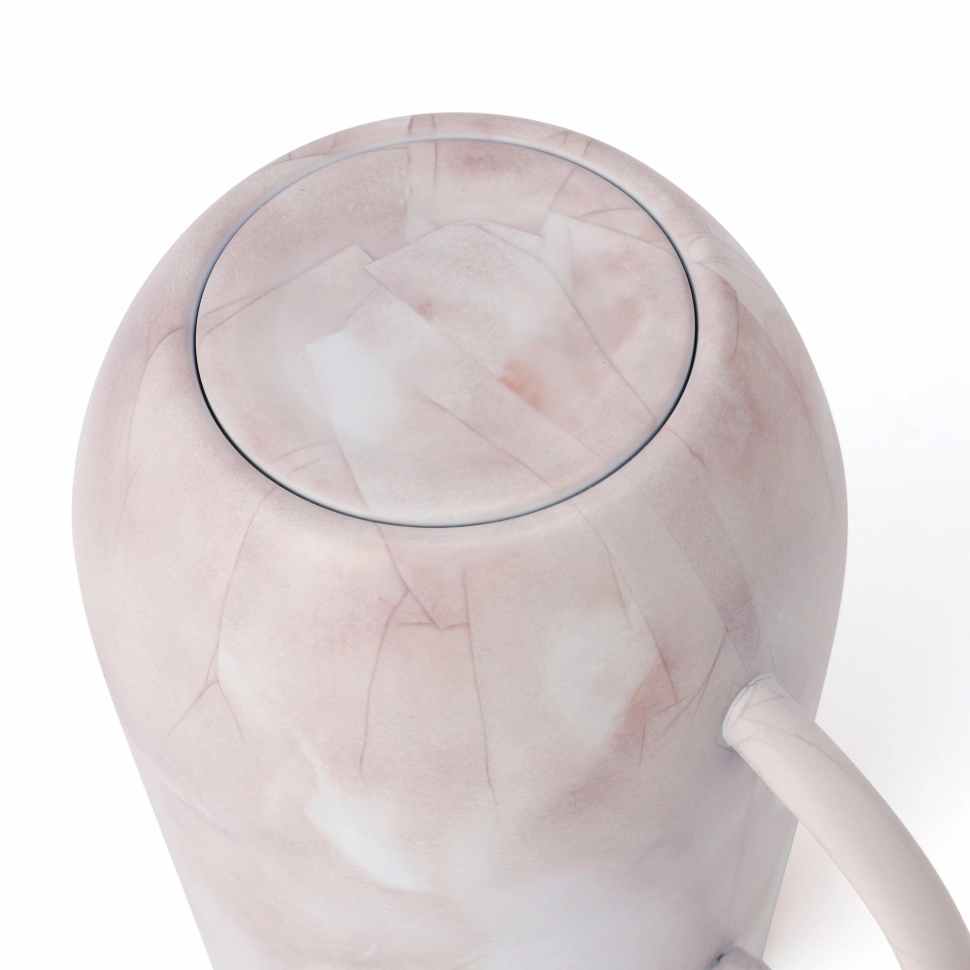 Stainless Steel Thermo Mug with Lid 320ml Marble Brown