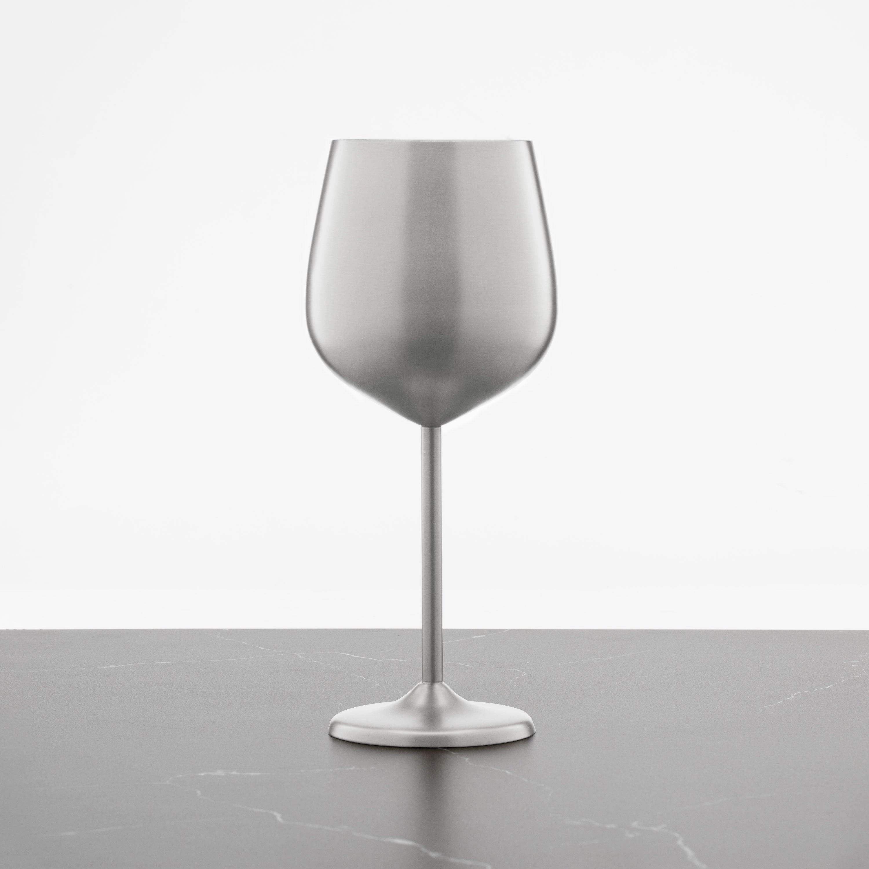 Stainless Steel Wine Glasses - Set Of 4