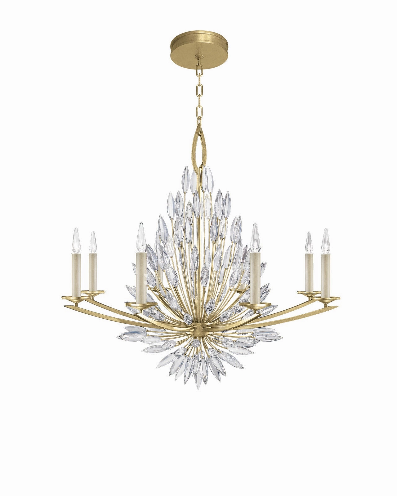 Starburst Crystal Chandelier - 8 Light
