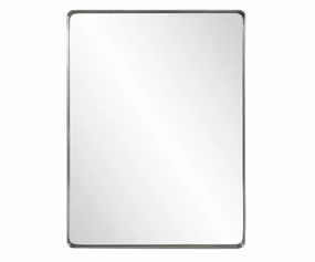 Steele Silver Mirrorwall mounted decorative mirror,full length dressing mirror