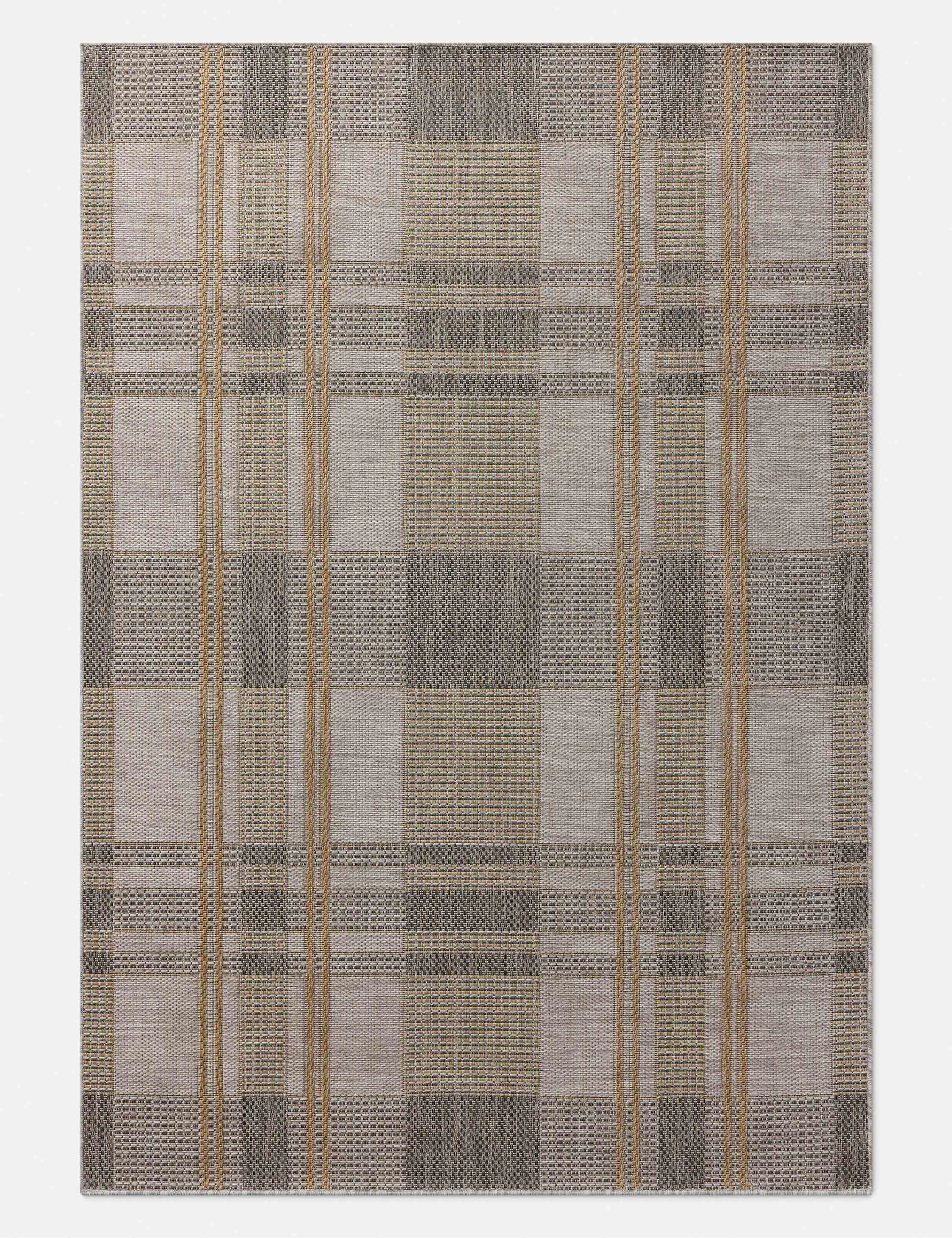 Stefano Indoor / Outdoor Rugmodern color block patchwork rug
