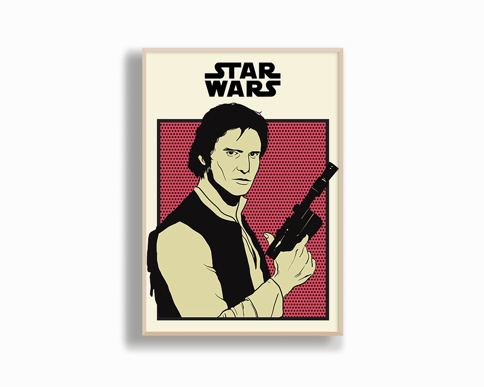 Stencil Han Solo (May The 4th Special)