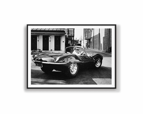 Steve McQueen Jaguarnordic style wall decor