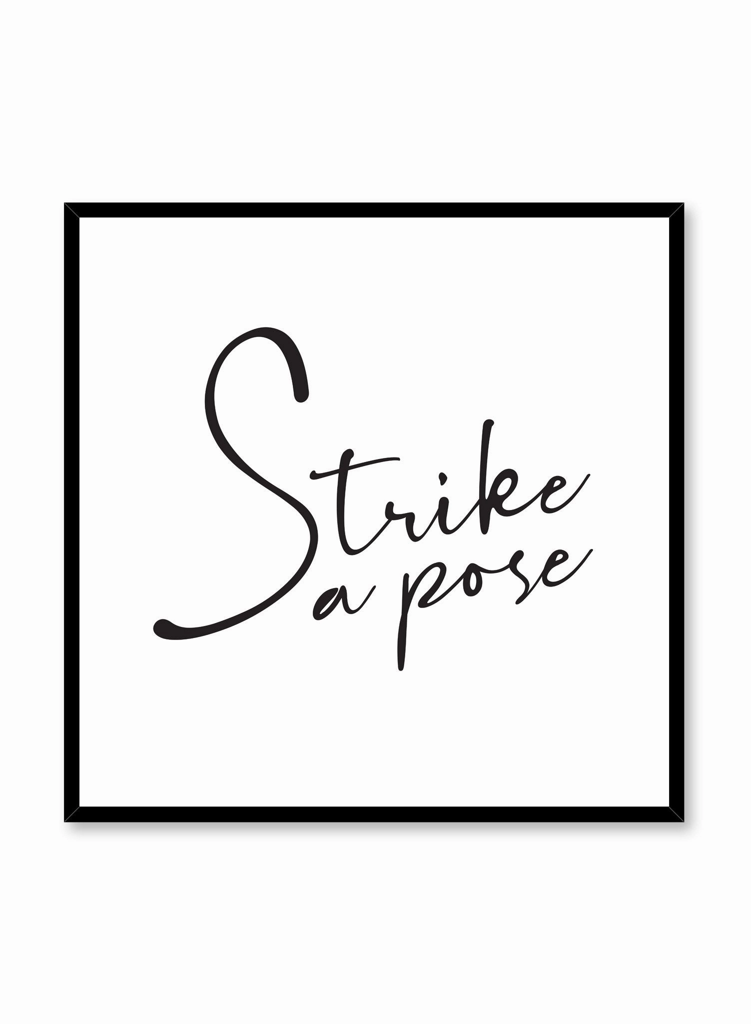 Strike A Pose, Poster