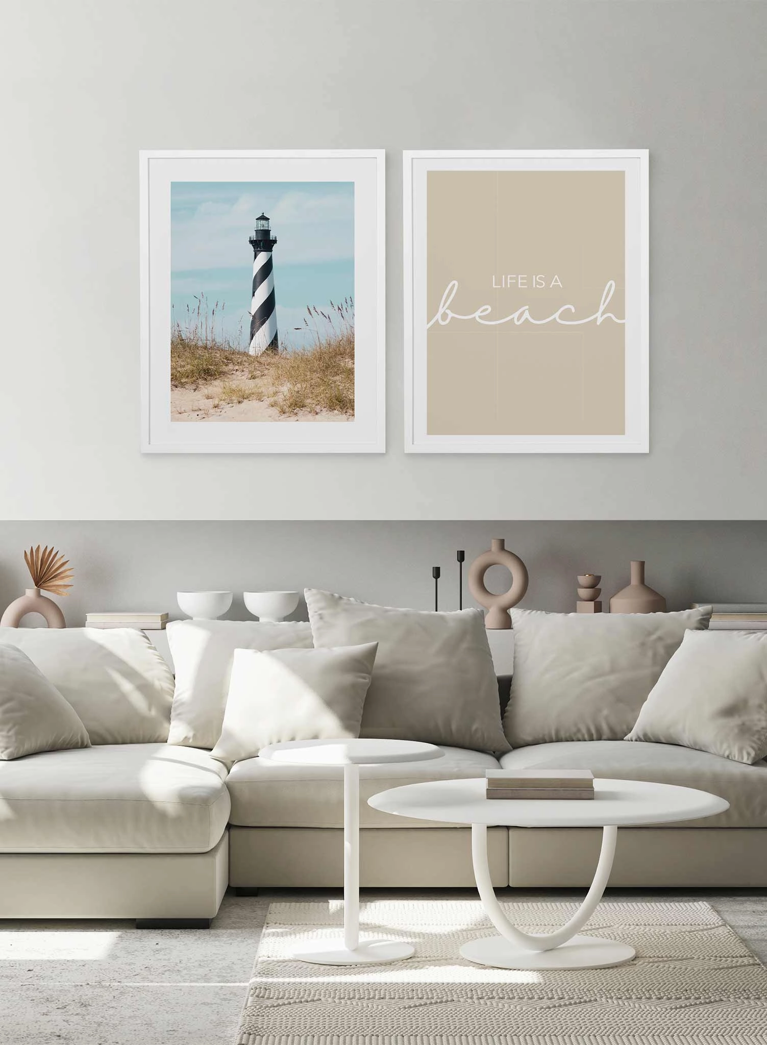 Striped Watchtower, Poster