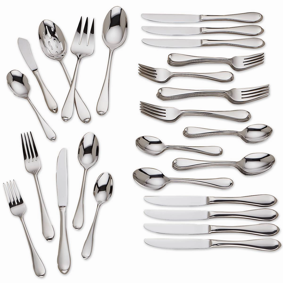 Studio 45 Piece Flatware Seteco-friendly bamboo fiber tableware set 