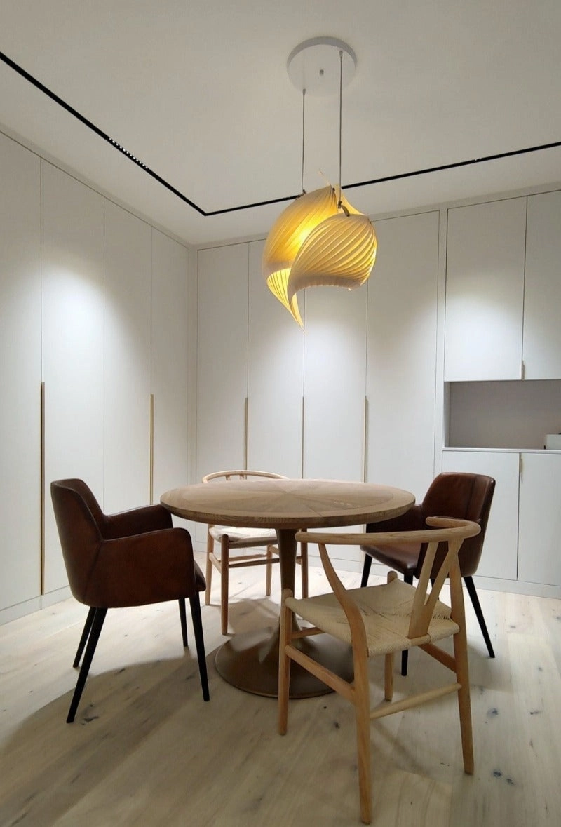 Studio Vayehi Wing Wood Veneer Ceiling Light