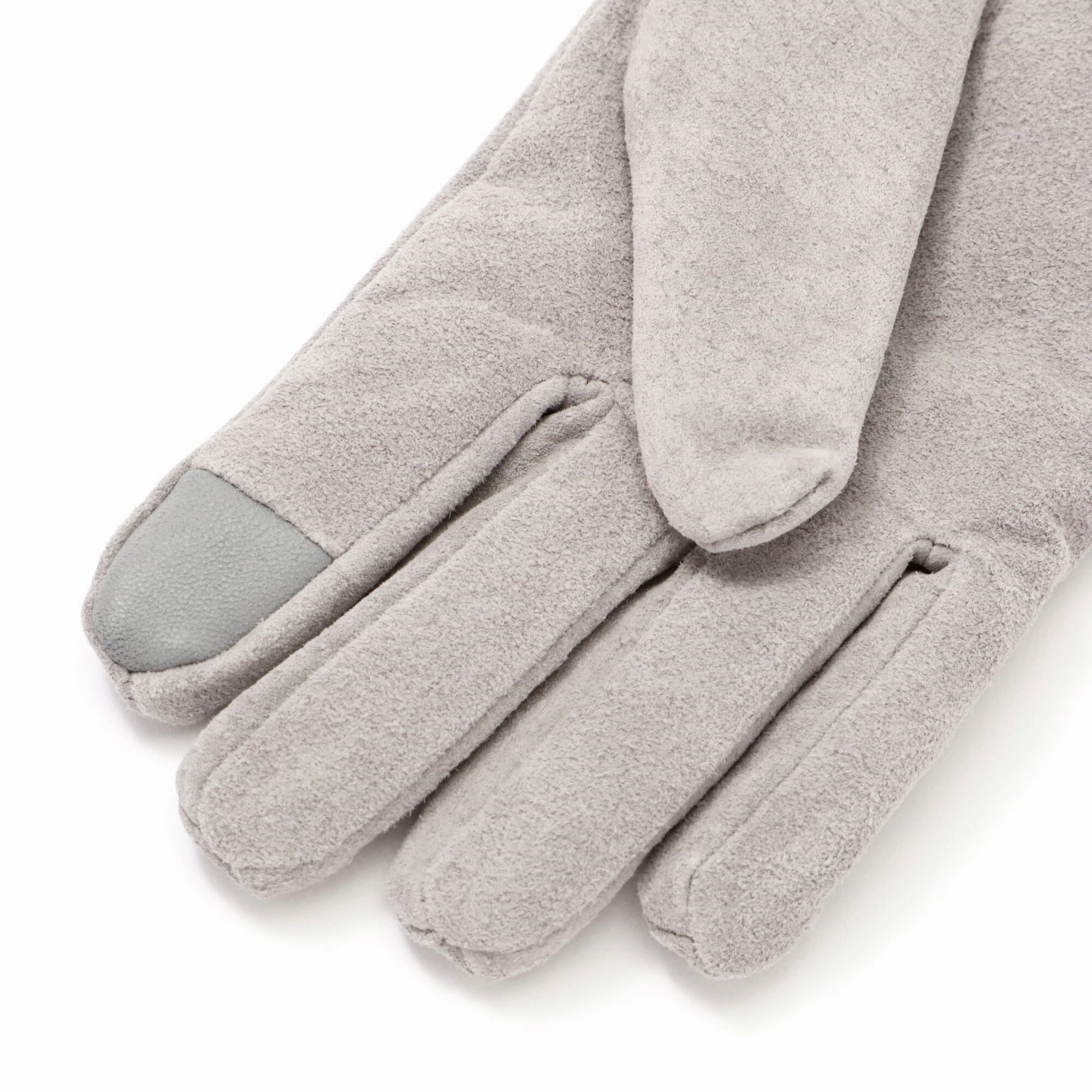 Suede Gloves Grey