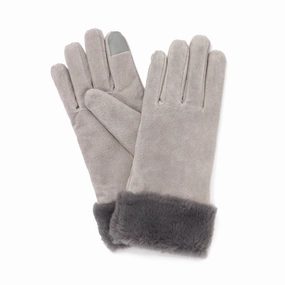 Suede Gloves Greybedding sets ,throw blankets 