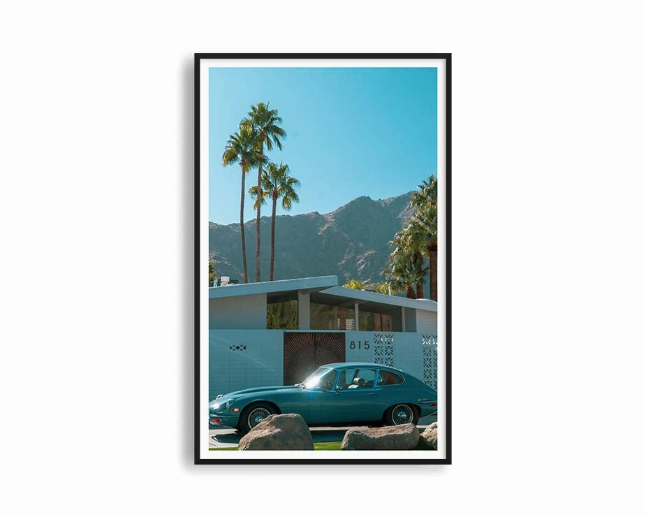 Summer Desert Palmmodern abstract painting decor