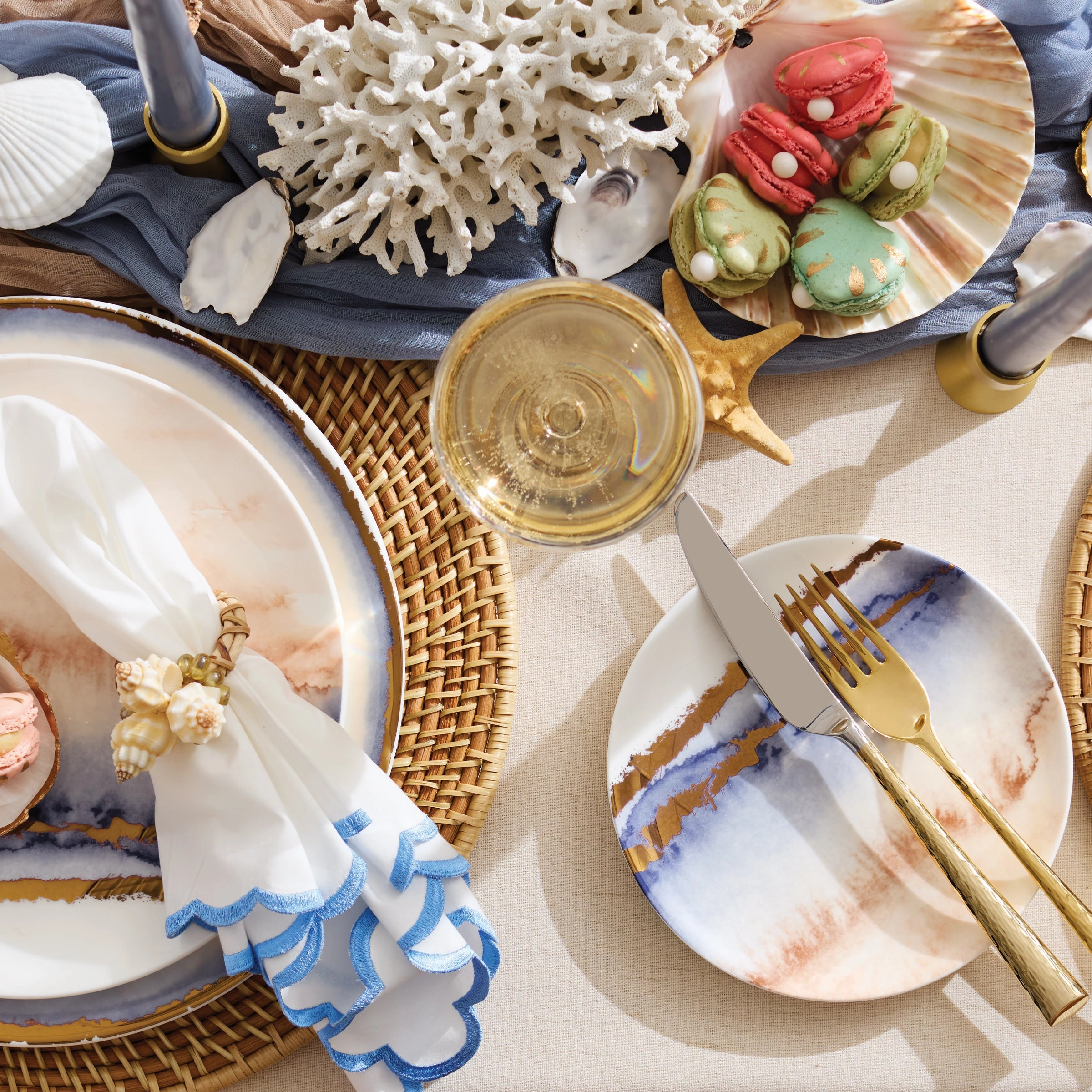 Summer Radiance Rimmed Bowl