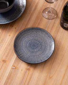 Sunburst Glaze Quarter Platemodern kitchen decor ,kitchen dinner set ,dinnerware 