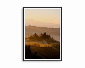 Sunrise Over The Hillnordic style wall decor