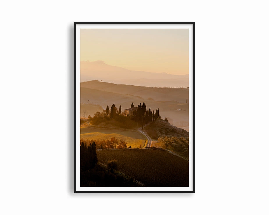 Sunrise Over The Hillnordic style wall decor