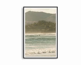 Sunset Surfmodern abstract painting decor